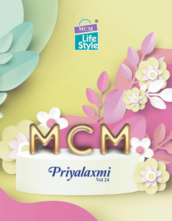 Mcm PriyaLaxmi Vol-24 Cotton Designer Patiyala Dress Material